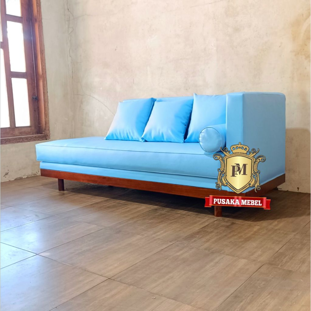 sofa bed sofa tamu sofa santai model Scandinavia minimalis modern
