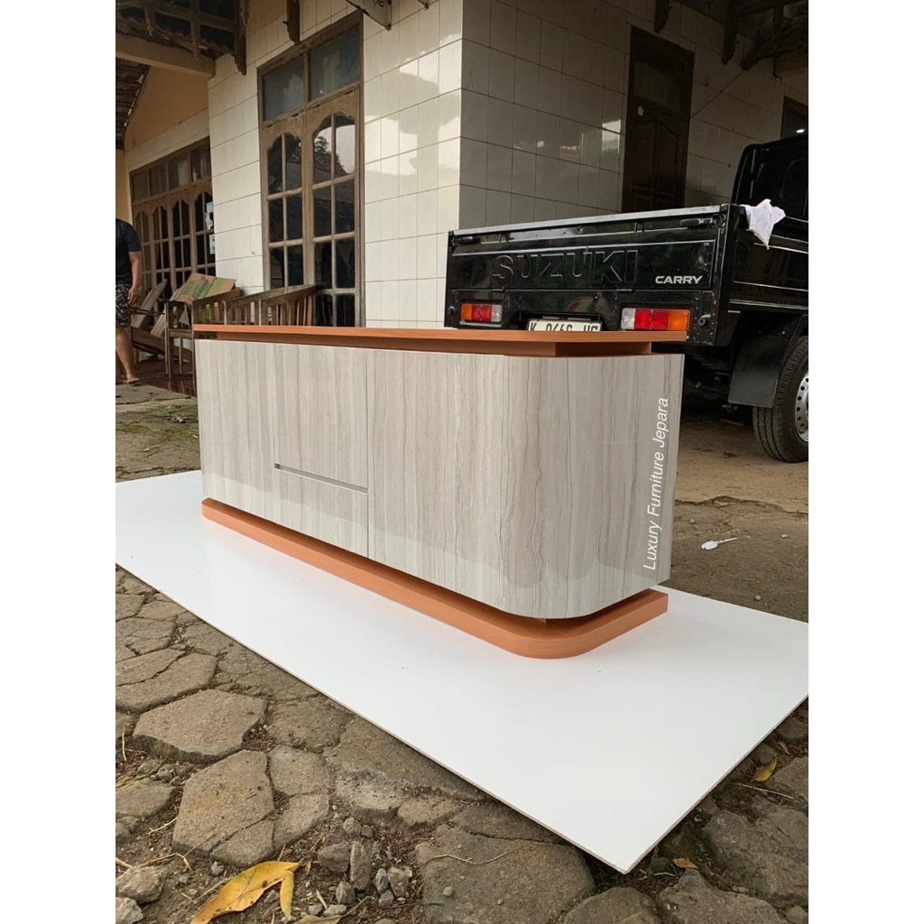 Meja TV Minimalis #finising hpl