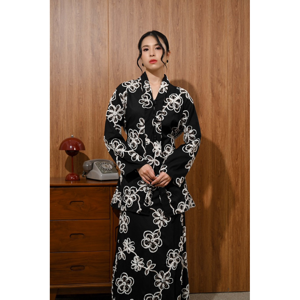 Shaybee - Sehira set rok | | Baju Raya One Set Rok | Raya Collection | Setelan Tunik dan Rok