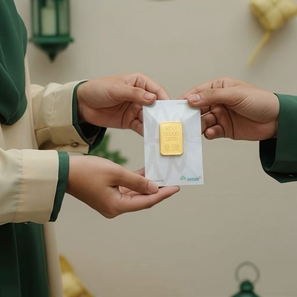 [Paket Isi 7 Pcs] Coklat Antum emas Coklat antum mini gift lebaran coklat antum lebaran Coklat antum