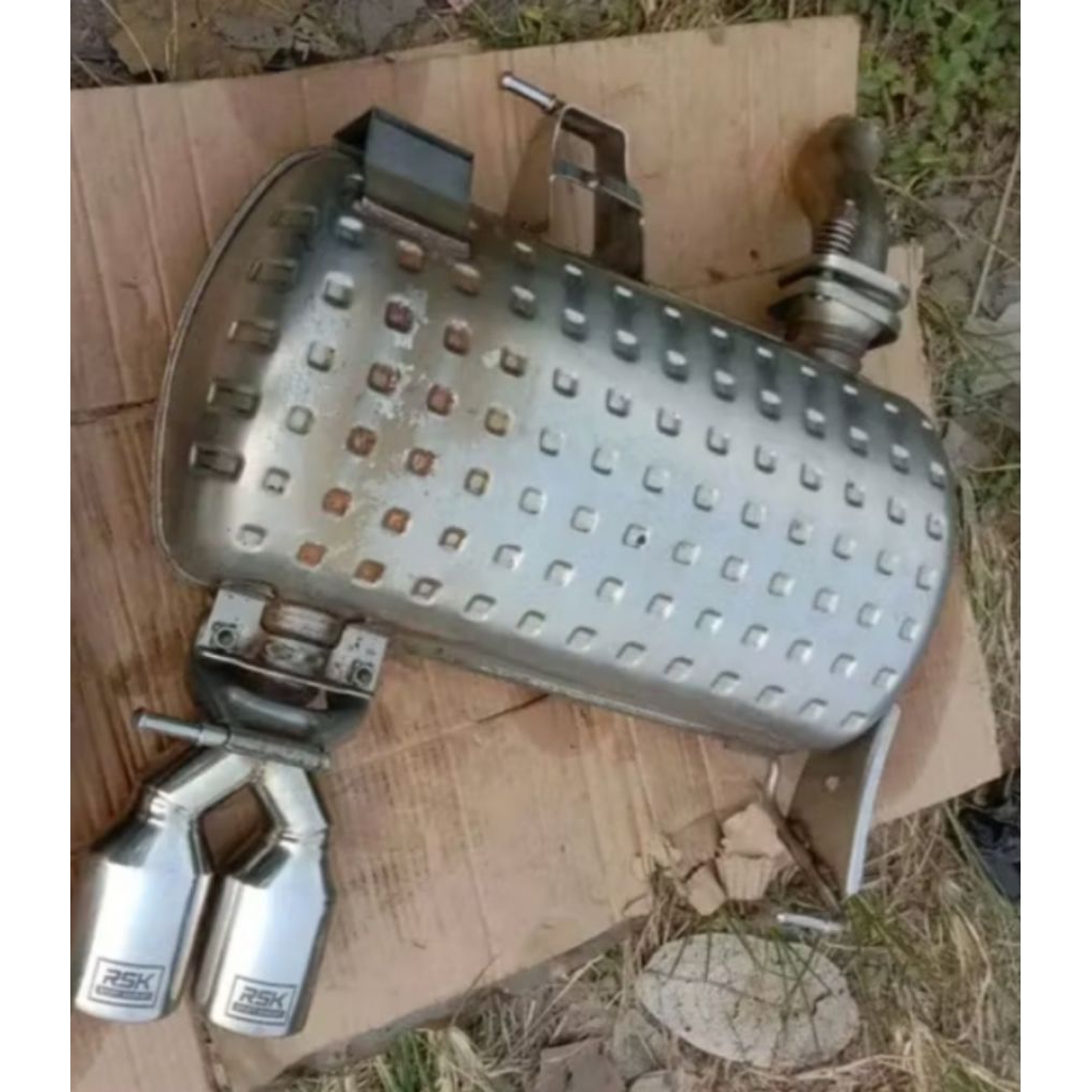 Knalpot Muffler BMW E90 Original 100% ASLI