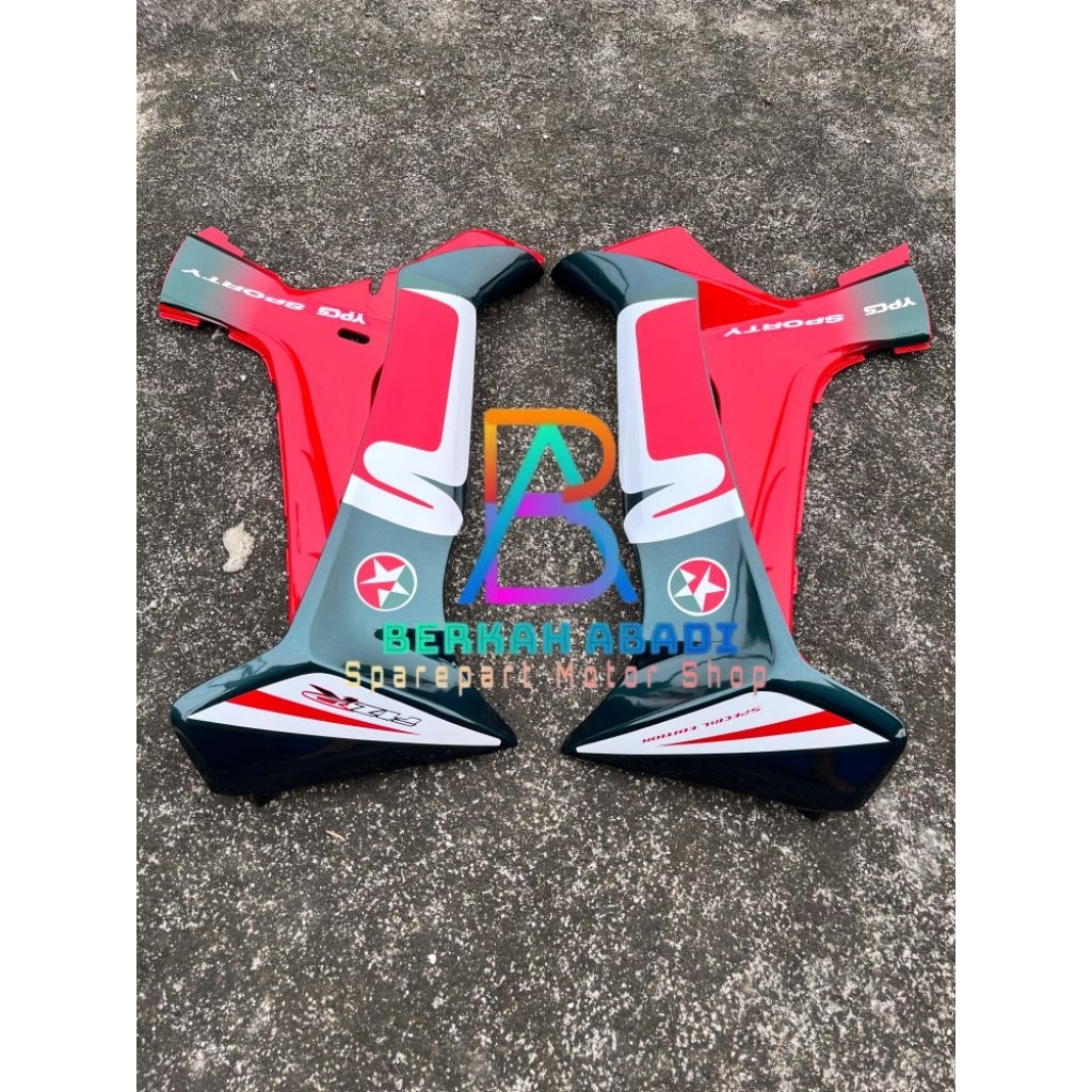 Sayap Luar & Sayap Dalam Kanan Kiri FizR F1ZR Caltex Hijau Botol (Free Stiker Caltex Hijah Botol)