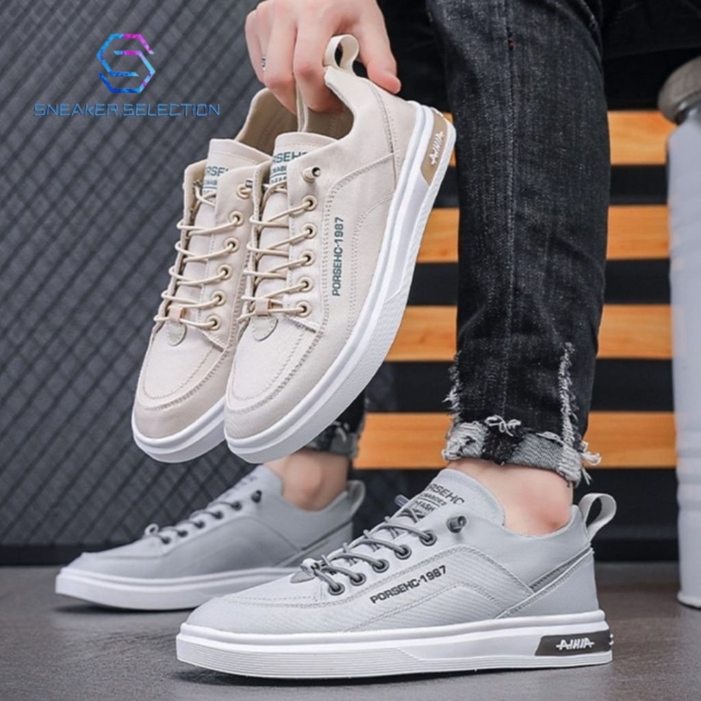 SNEAKER.SELECTION Sepatu Sneakers Kasual Pria Original -  Sepatu Pria Terbaru COD | Sepatu Sneaker K