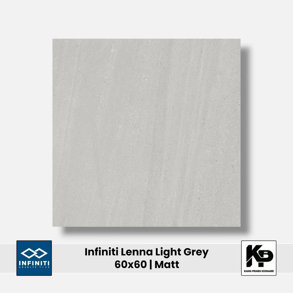 Granit INFINITI Lenna Light Grey 60x60 – Granit Lantai Premium Motif Stone Natural, Elegan & Tahan L