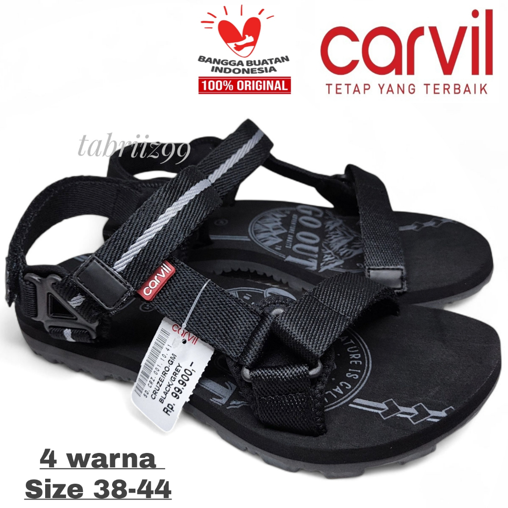 Sandal Gunung Carvil Pria Sandal Carvil Gunung Sandal Outdoor Carvil - Original Quality