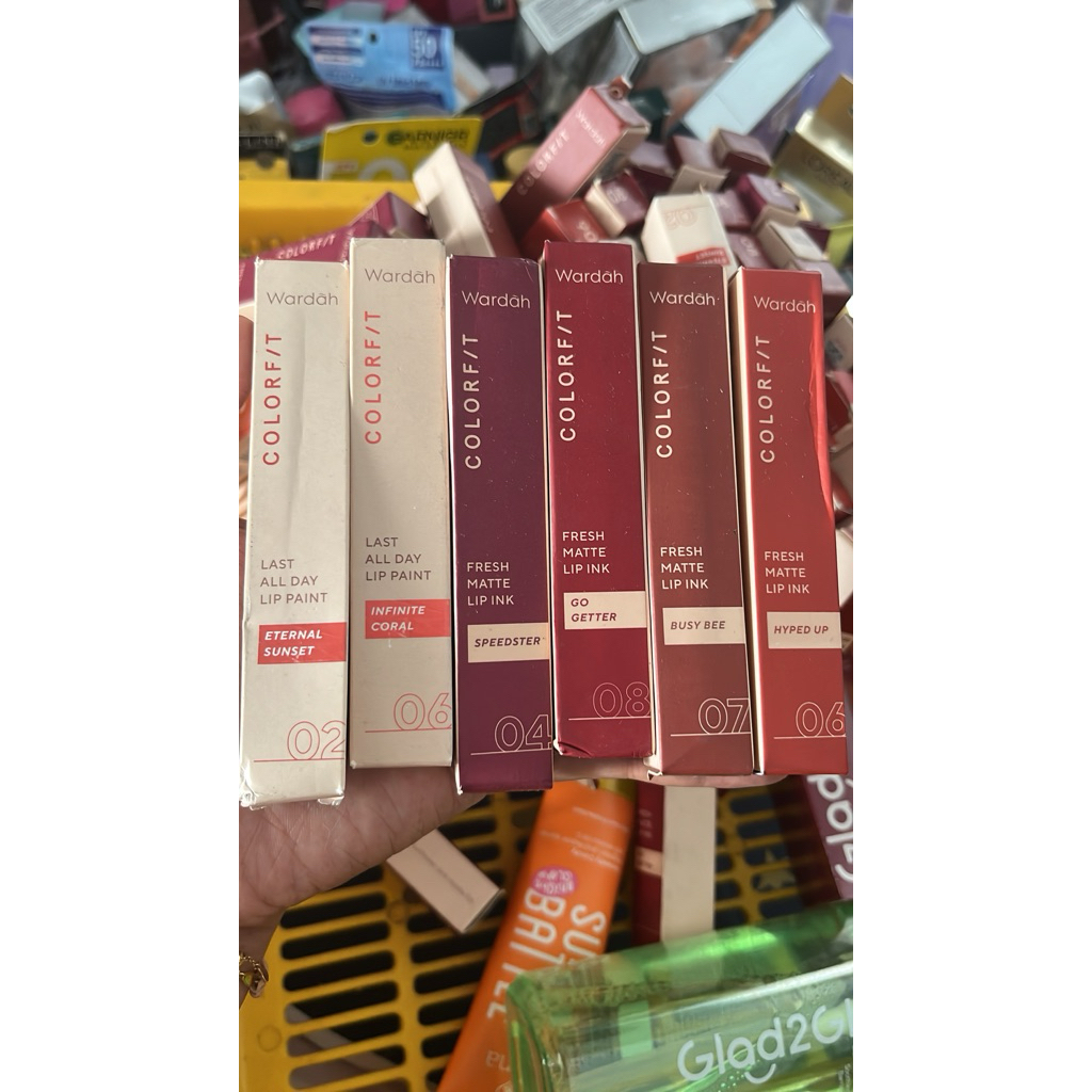promo Tukubeauty lipstik wardah colorfit fresh matte lip ink