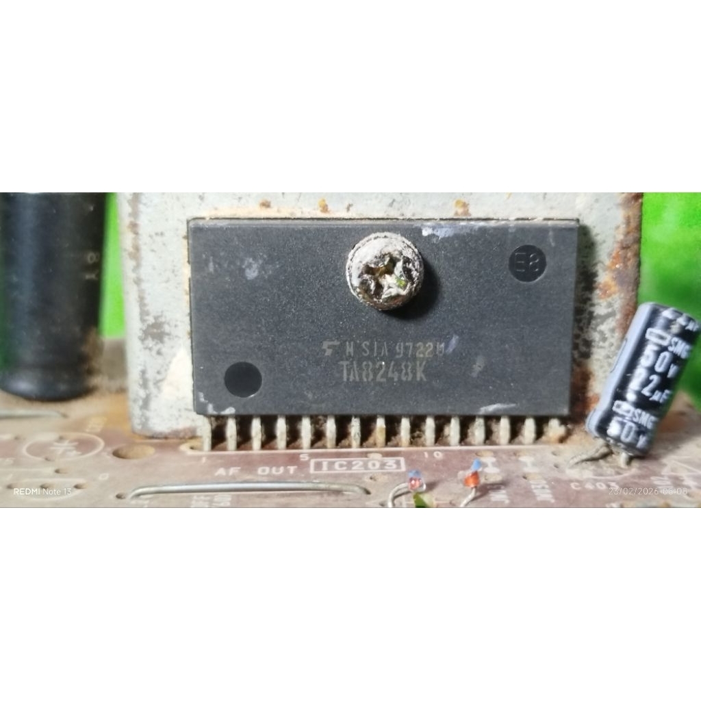 ic ta8248k audio tv sony 14 inch ORI cabutan