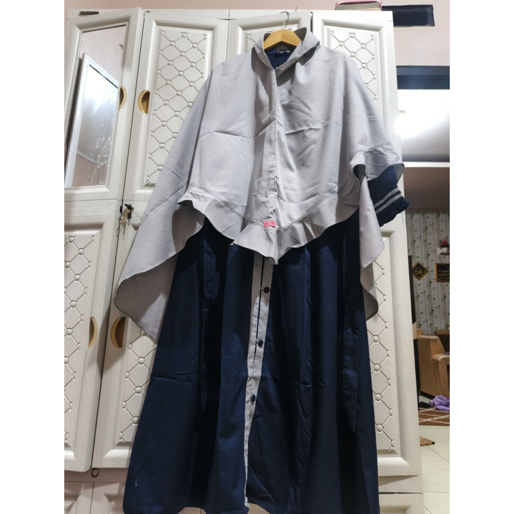 prloved gamis set syar'i original brand Alwa Hijab