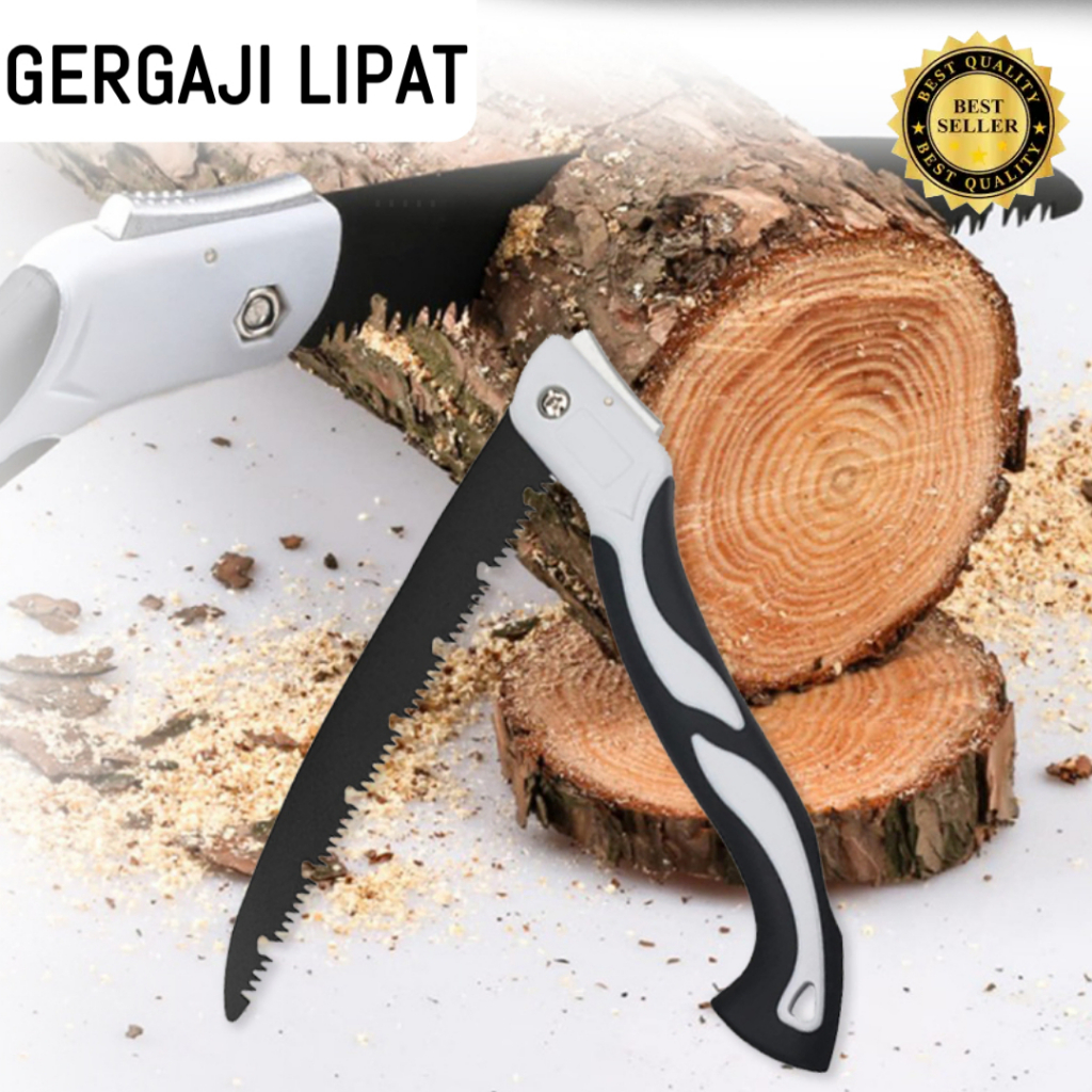 Gergaji Lipat SK5 Tajam Ergonomis/GERGAJI LIPAT PORTABLE HIGH QUALITY SUPER TAJAM