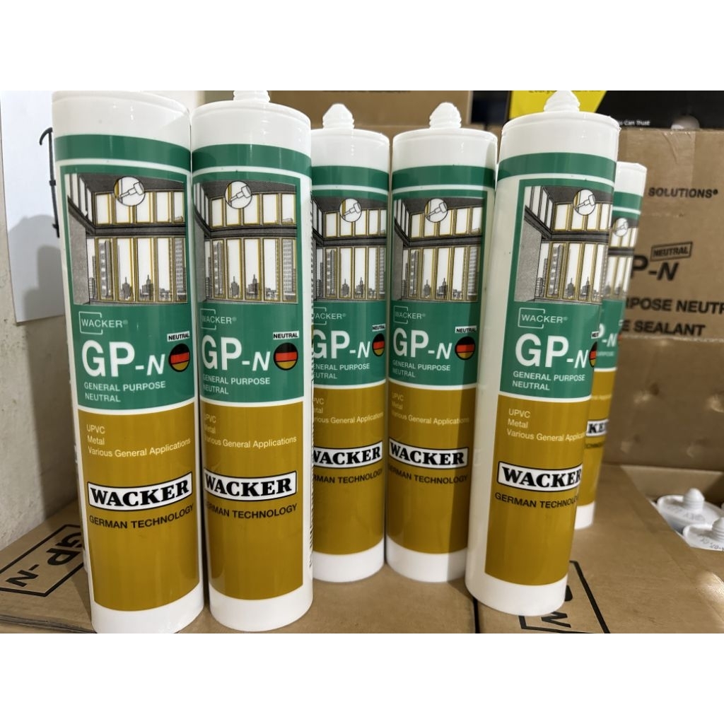 Lem Kaca Silicone Neutral Sealant GPN Wacker