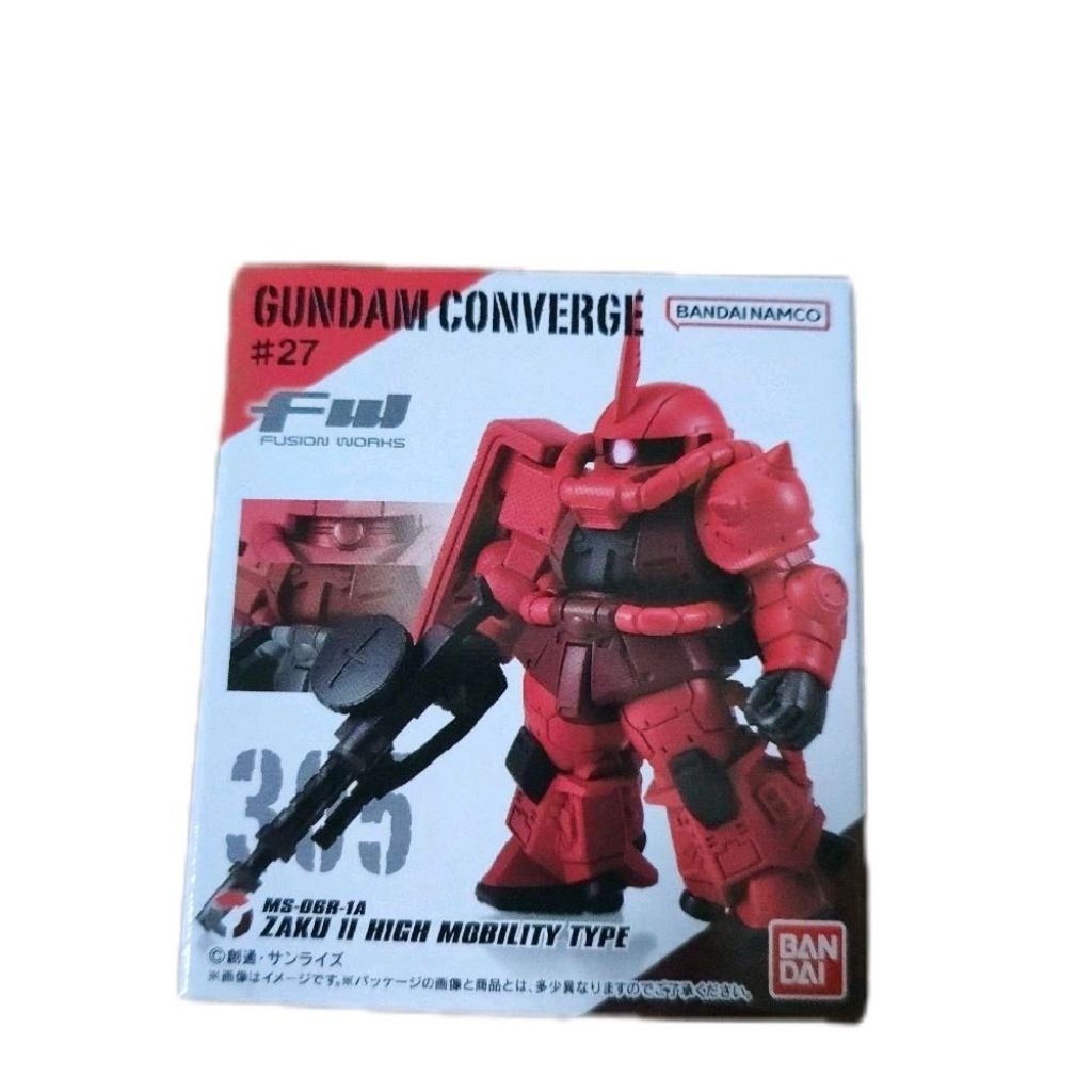 Gundam Converge ZAKU II CHAR AZNABLE HIGH MOBILITY TYPE Mobile Suit Figure #305
