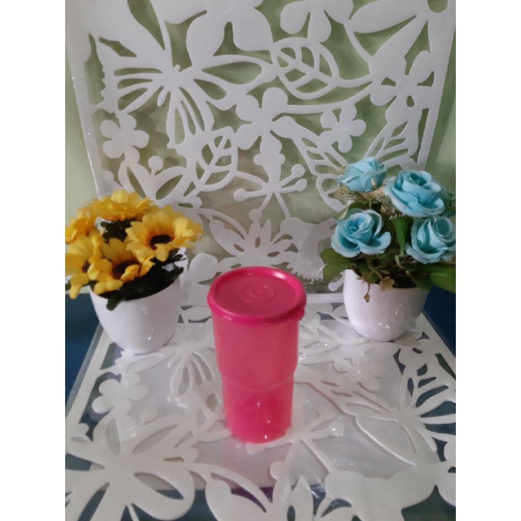 TUPPERWARE GELAS PLUS TUTUP