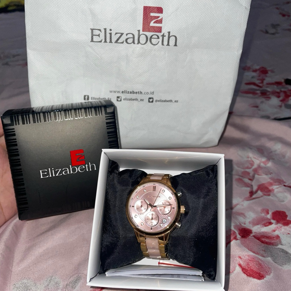jam tangan wanita elizabeth original harga nego