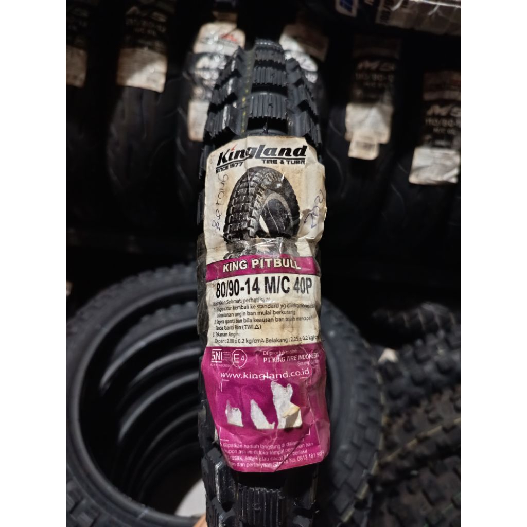 Ban Trail Kingland 80/90-14 Tubetype