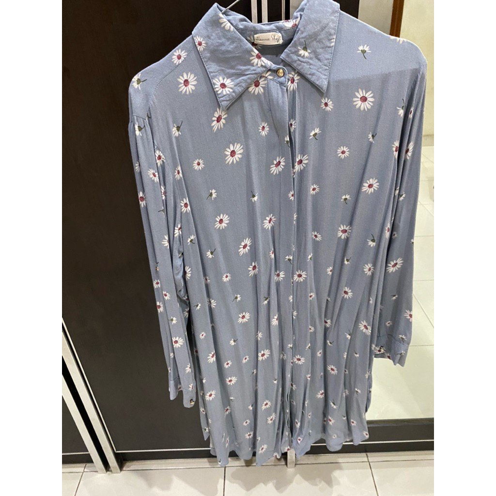 tunik bunga preloved