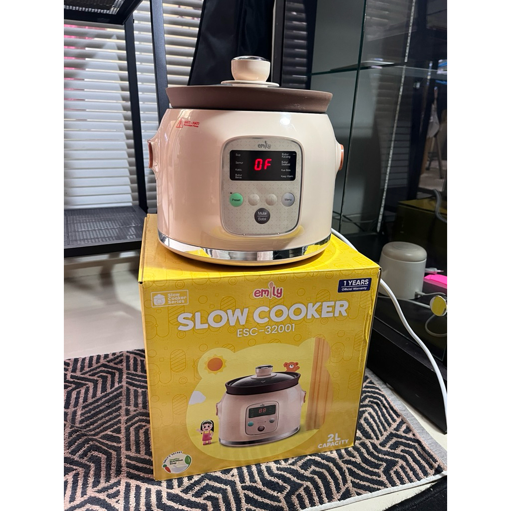 SLOW COOKER EMILY 2L – BEKAS MULUS, LIKE NEW