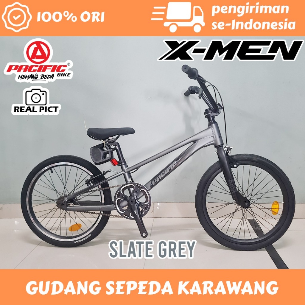 Sepeda BMX 20 Inch Pasific Pacific X-Men Alloy Remaja Dewasa