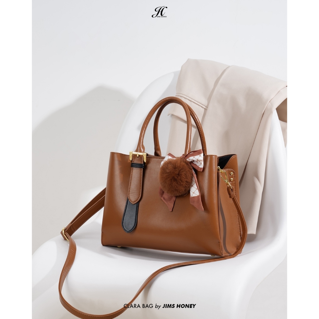 TAS BESAR POM CLARA BAG by JIMS HONEY