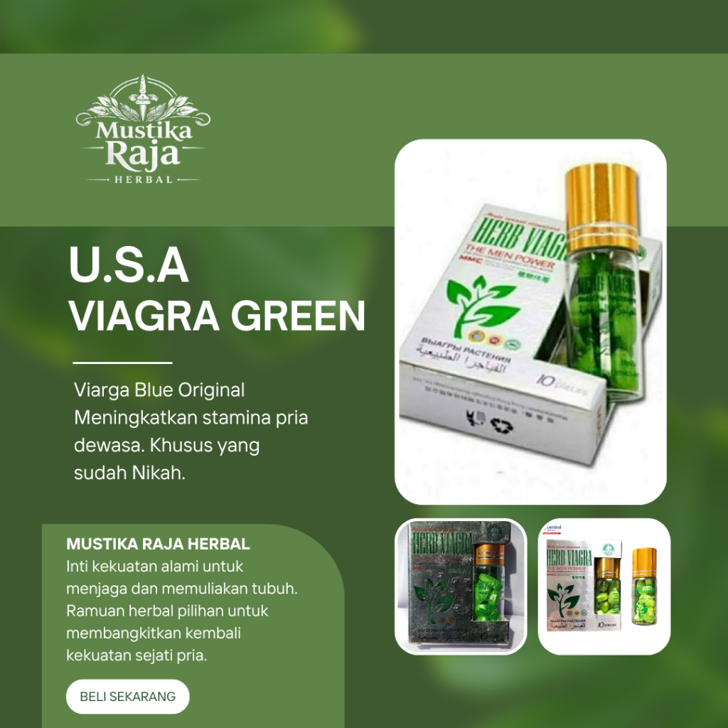Viagra Green Obat Kuat Laki Laki Perkasa Viagra Blue