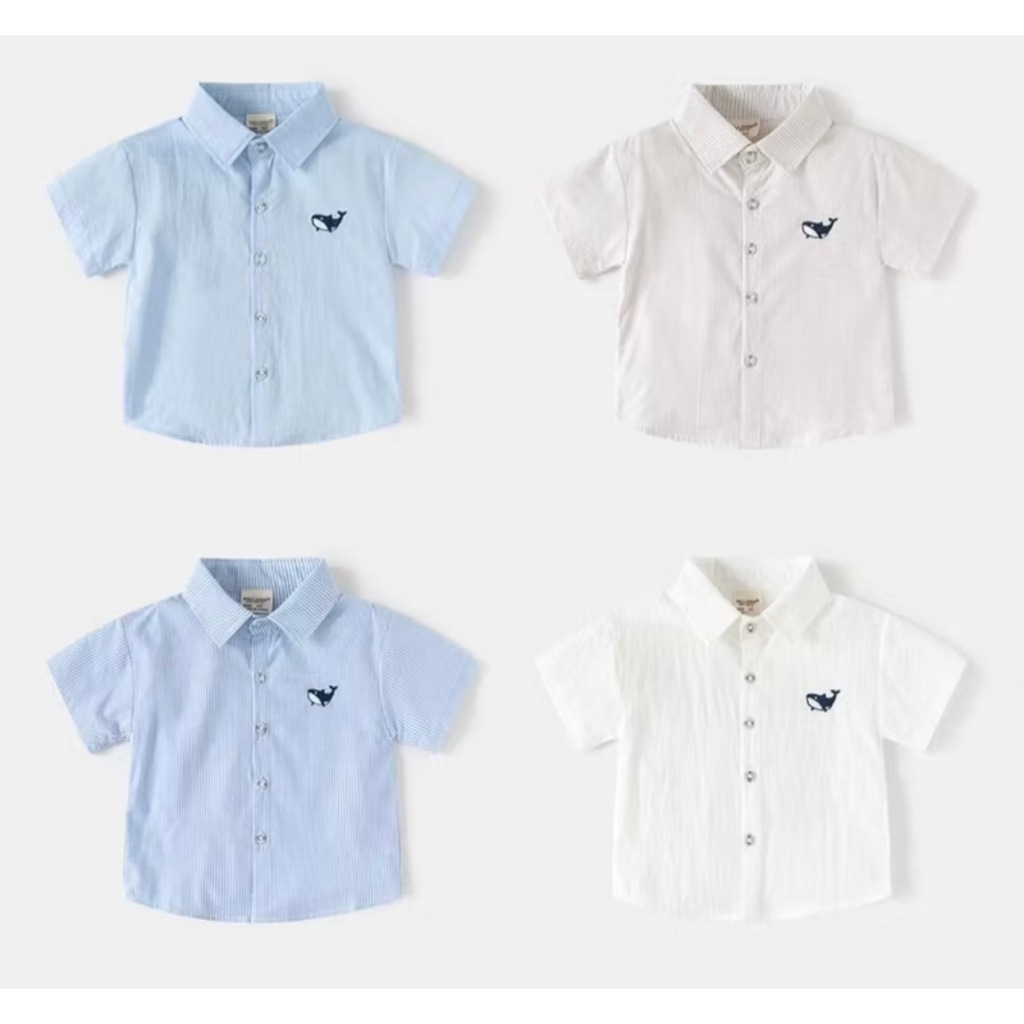 [YY]Kemeja Anak Unisex Kemeja Oversized Anak Unisex