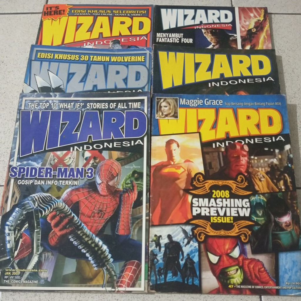 Majalah WIZARD - Majalah ANIMONSTER, Bebas pilih