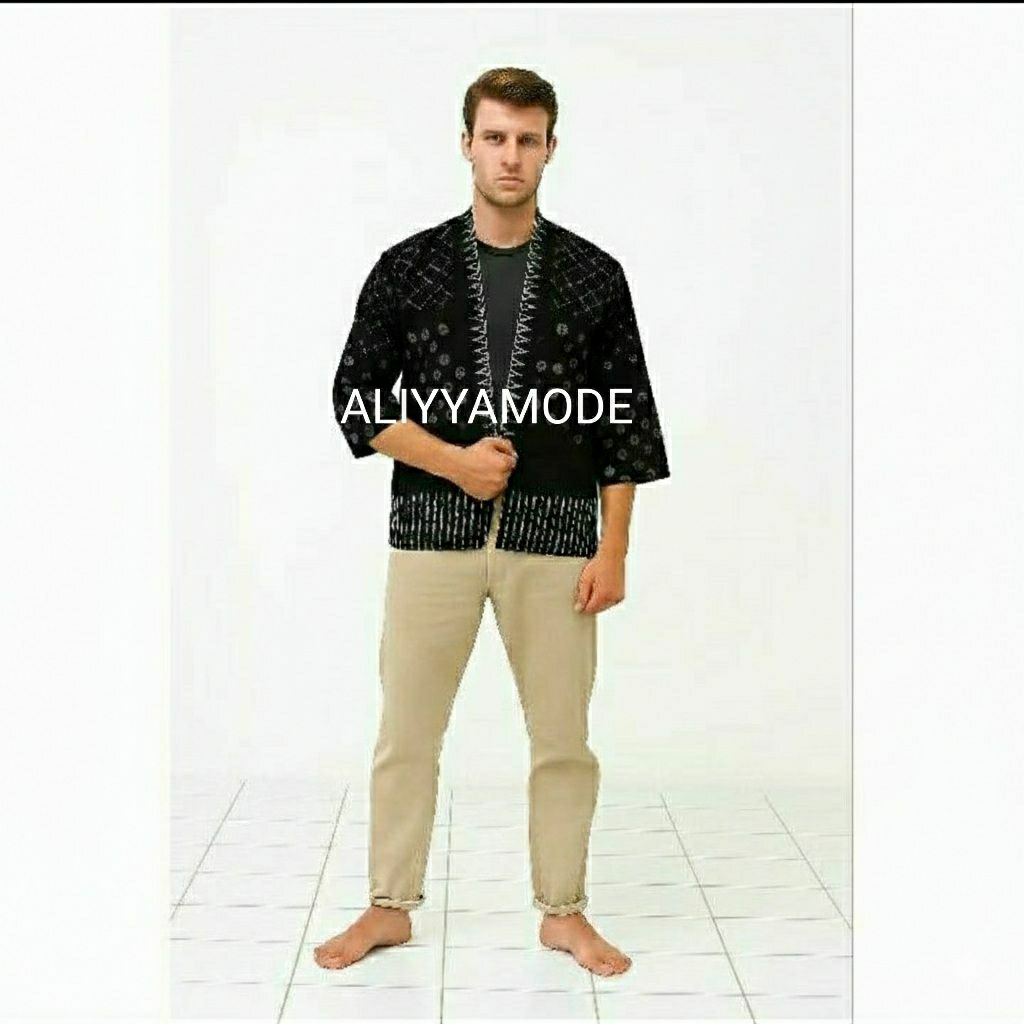 Cardi Romeo Batik Solo Outer Batik Pria