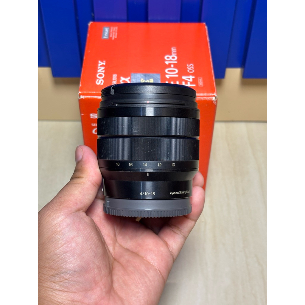 Lensa Sony 10-18 F4 OSS Fullset Box