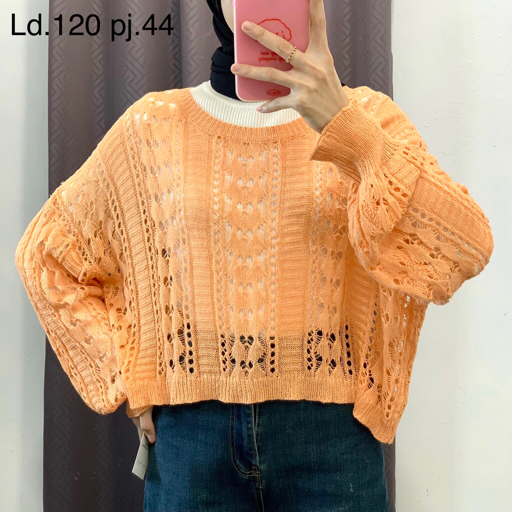 BAJU RAJUT JARING / BAJU MURAH / BAJU JARING