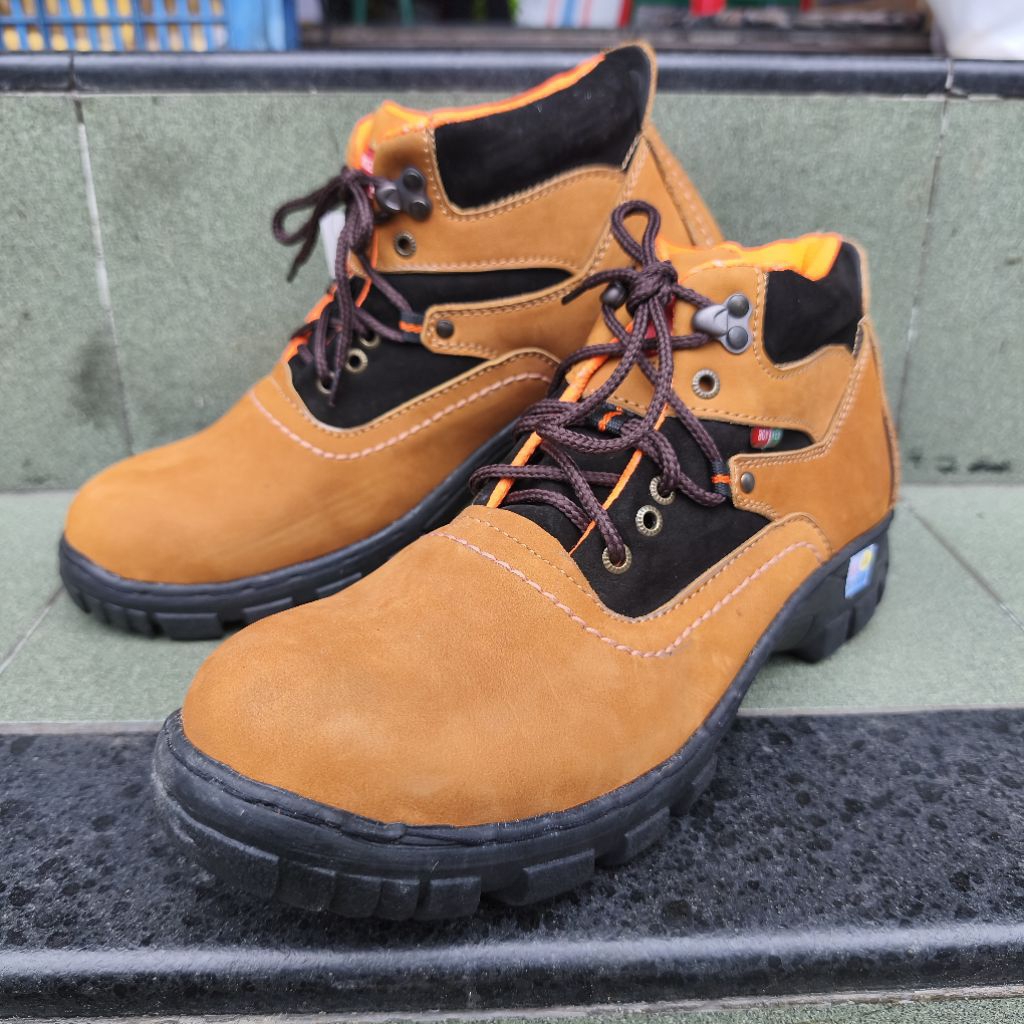 Sepatu Safety Kulit Boyken HK-1