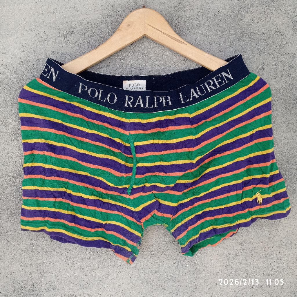 Polo Ralph Lauren Men's Stretch Jersey/Pony Print Boxer Briefs NWT AUTHENTIC