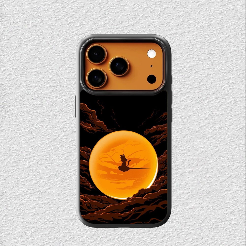Case Hybrid Casing Softcase iphone 17 16 15 14 13 12 11 Pro Max Mini Plus X Xs Max XR Dragon Ball So