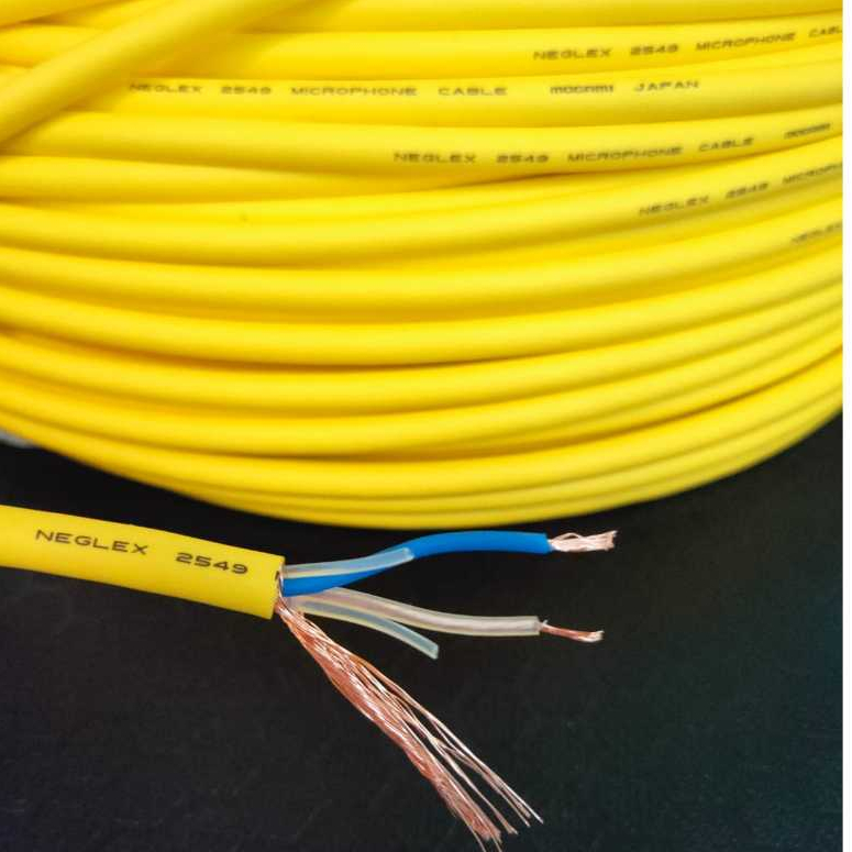 KABEL MICROPHONE MOGAMI 2549 ORIGINAL JAPAN  - KABEL MIC KABEL AUDIO MOGAMI NEGLEX 2549 ORIGINAL JAP