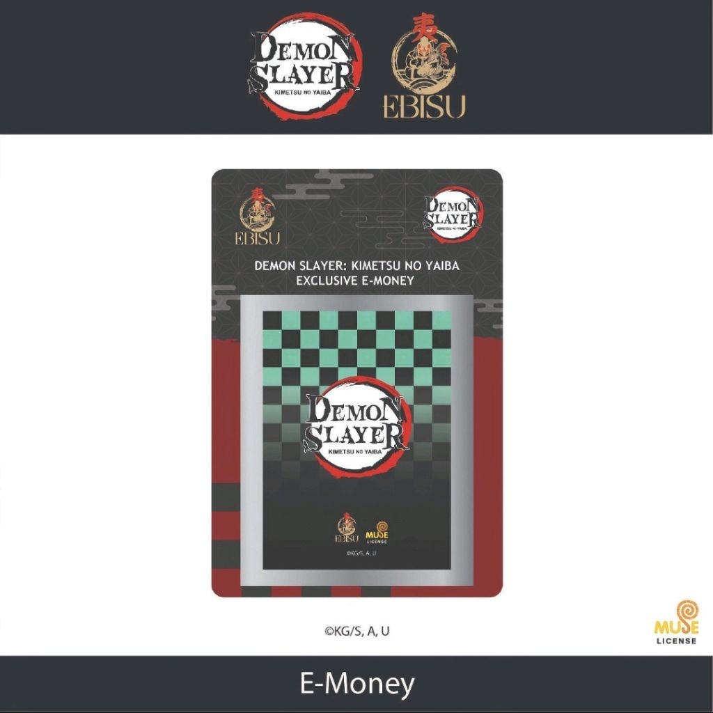 EBISU X DEMON SLAYER E-MONEY