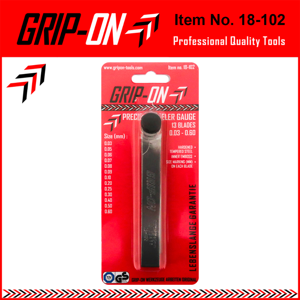 Grip On Pisau Pengukur Ketebalan - Fuller - Feeler Gauge 13 Blades