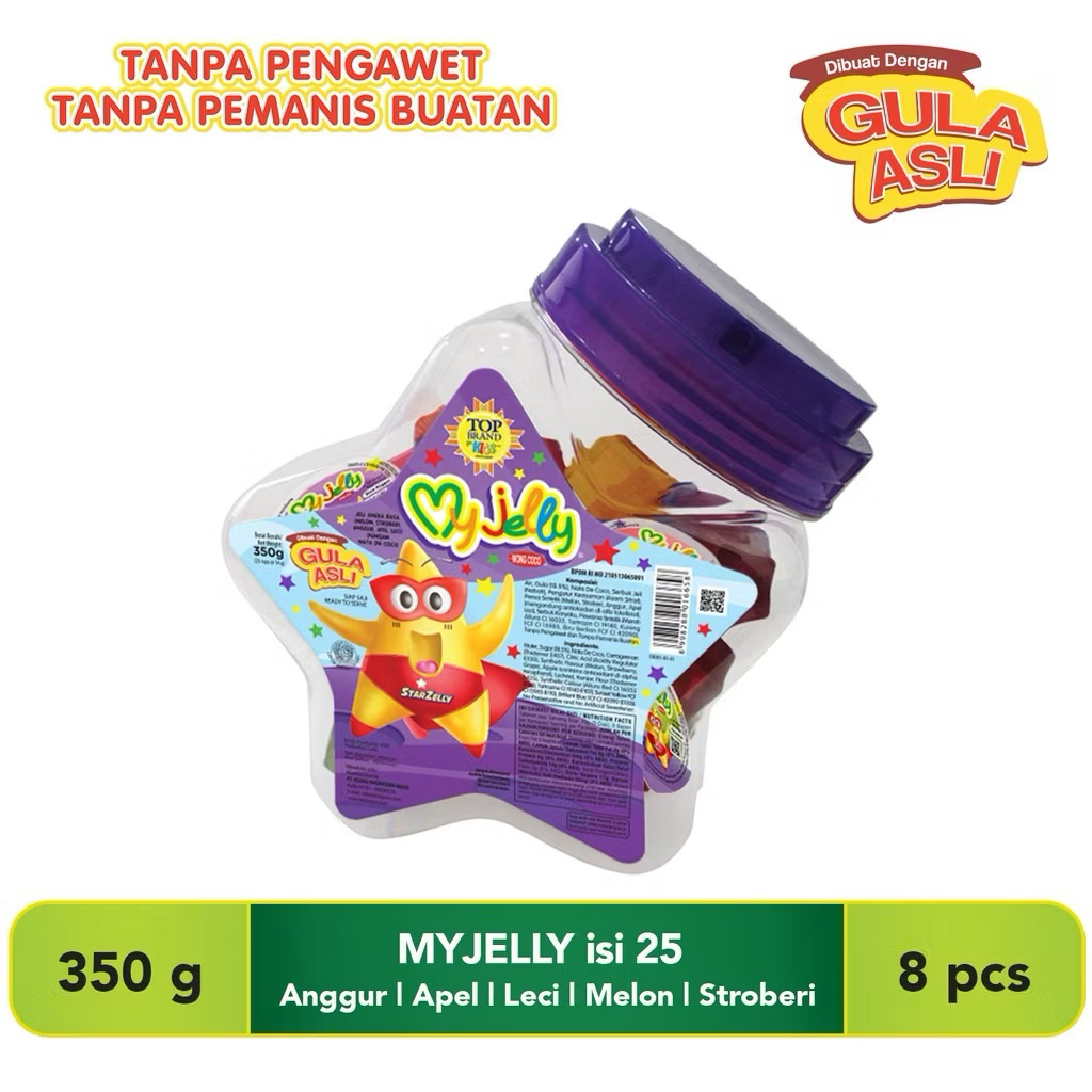 My Jelly 25Cups - Toples Bintang