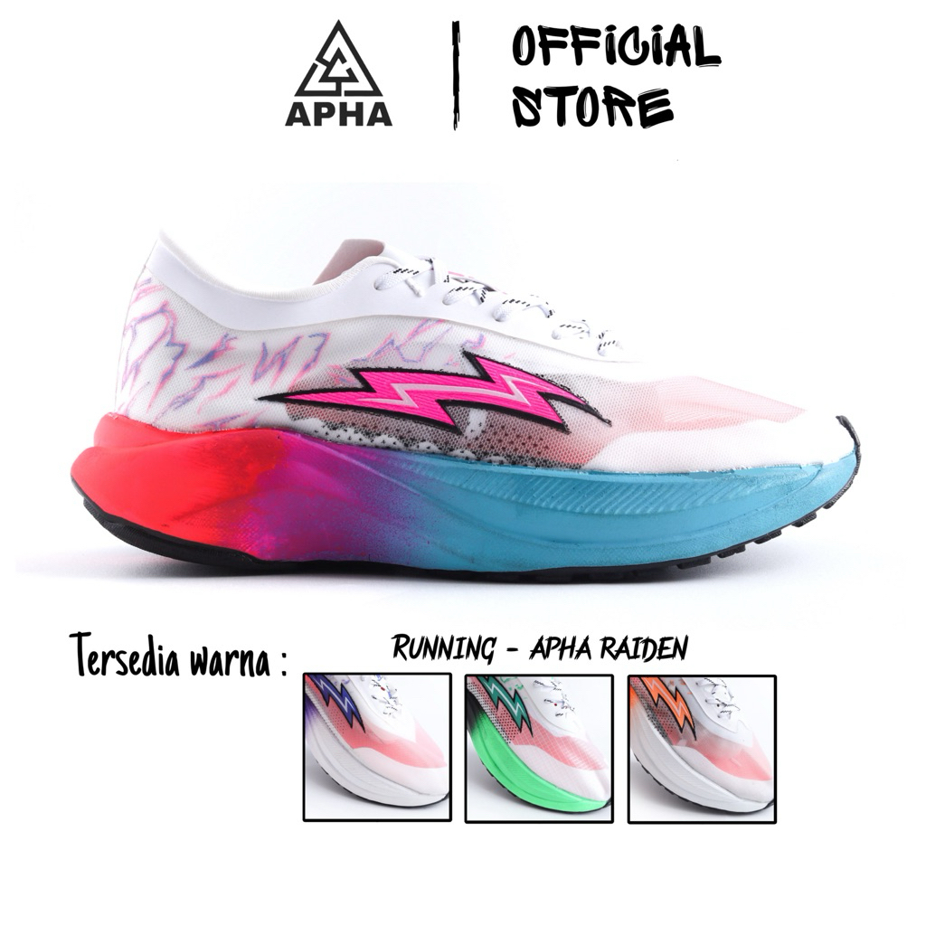 APHA - Sepatu Running Apha Raiden Premium Original - Sepatu Lari