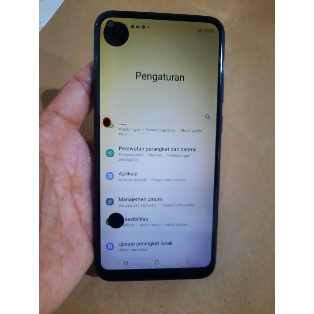 Lcd samsung A11 ori minus murah