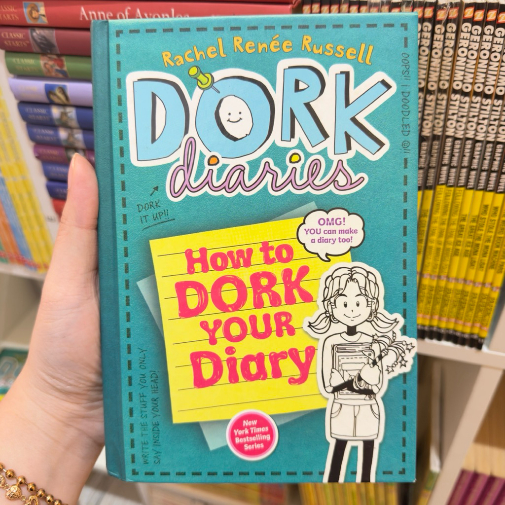 CUCI GUDANG - HARD COVER Dork Diaries How To Dork Your Diary