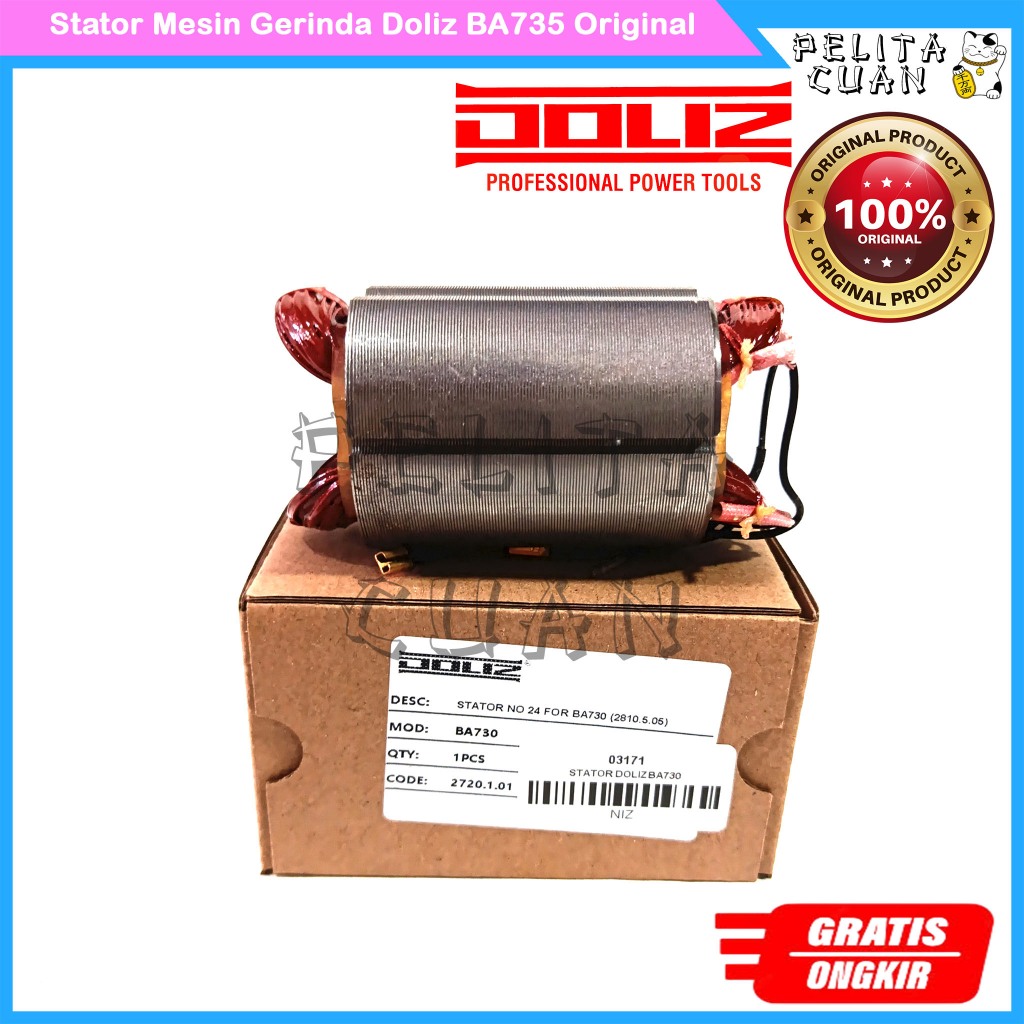 Stator Mesin Gerinda Doliz BA735 Original