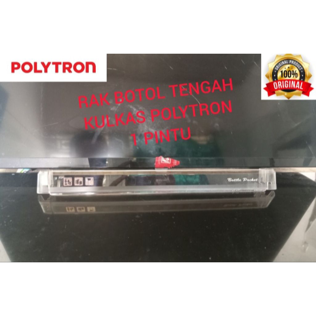 Rak botol tengah kulkas polytron 1 pintu second original