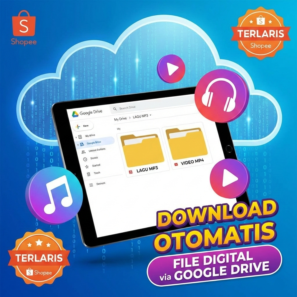 Lagu & Video Klip MP4 Full HD 1080p - File Digital Download Cepat - Tanpa Ongkir