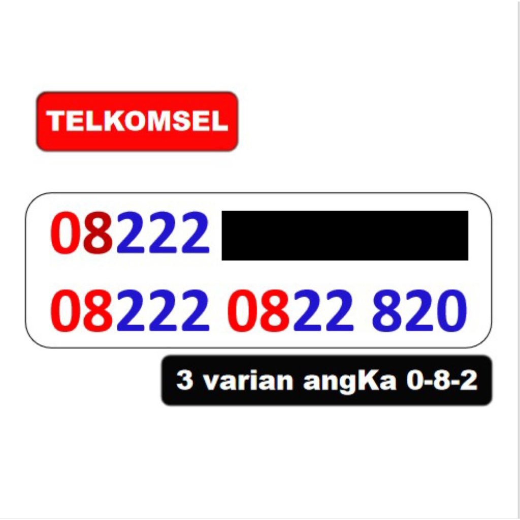 simpati unik 4g 3 VARIAN ANGKA 082 support 5G