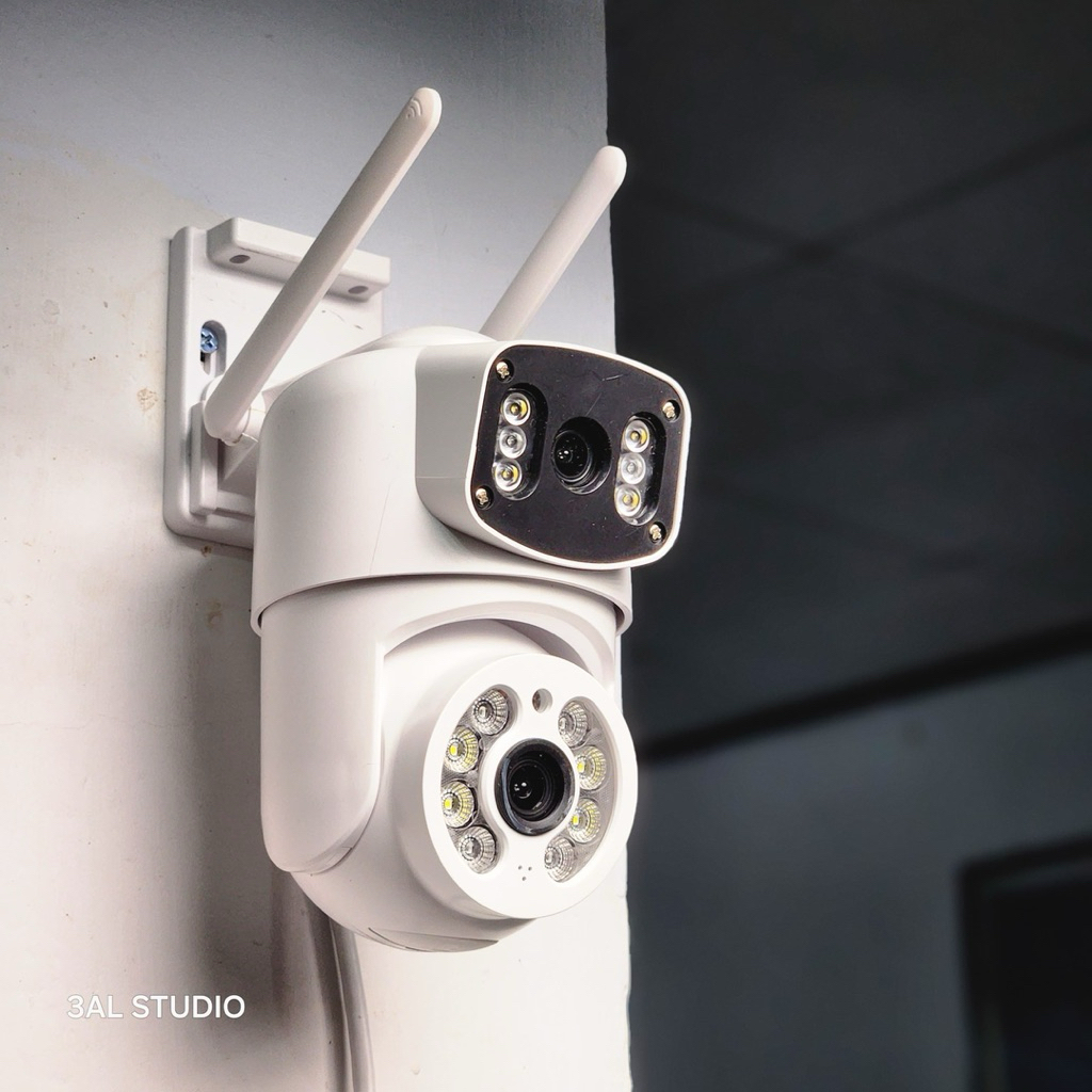 CCTV V380 PRO 2 LENSA ( Bisa Outdoor atau Indoor) Franwell BP3/G5A Wifi