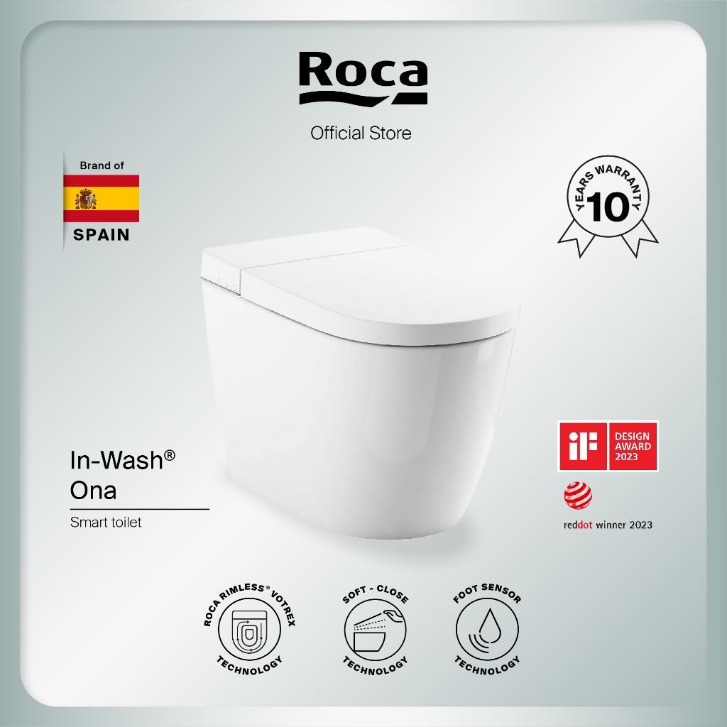 ROCA In-Wash® Ona Smart Toilet Floorstanding  WC