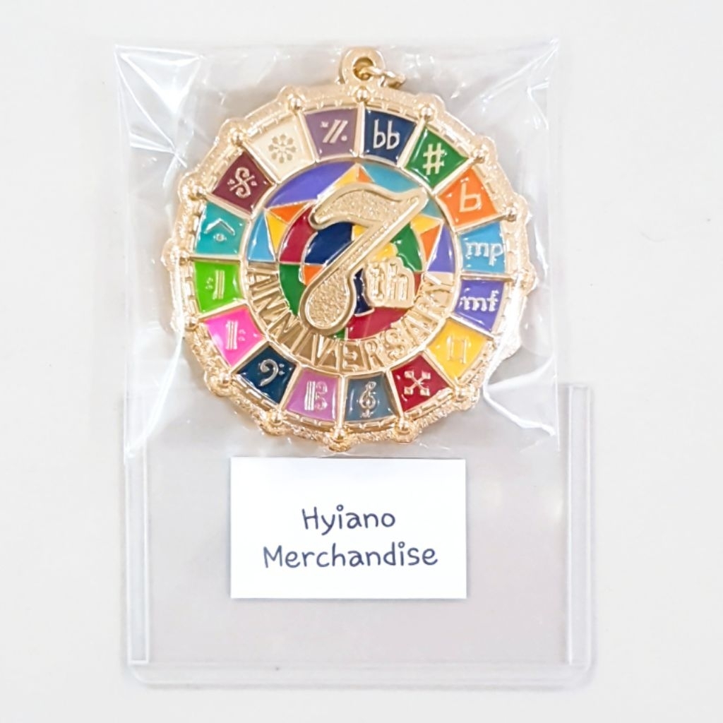 Idolish7 7th Anniv Metal Bag Charm
