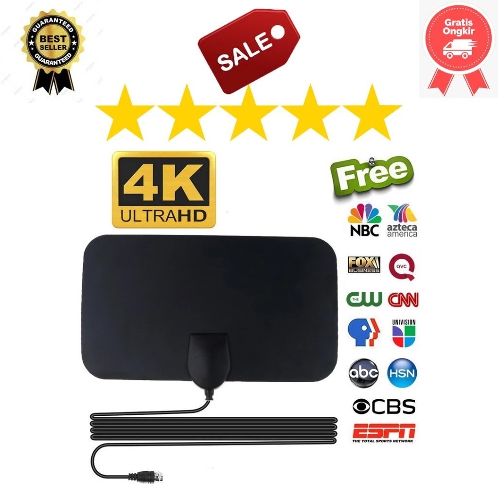 ANTENA TV  ANTENA TV DIGITAL | ANTENA TV TABUNG | ANTENA TV INDOOR Antena Tv Digital Kompatibel deng