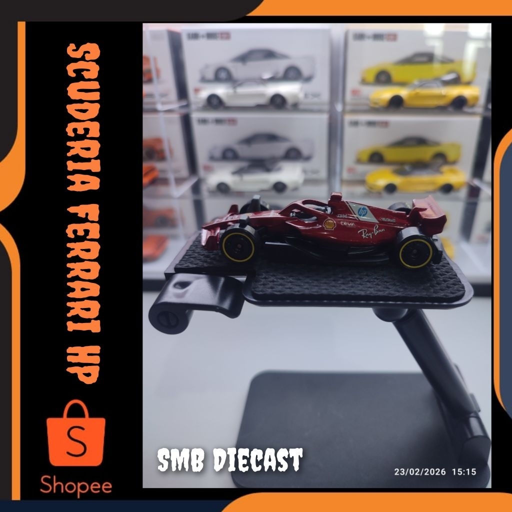 HOT WHEELS SECUDERIA FERRARI HP FACTORY UNRIVET LOS (REGULER)