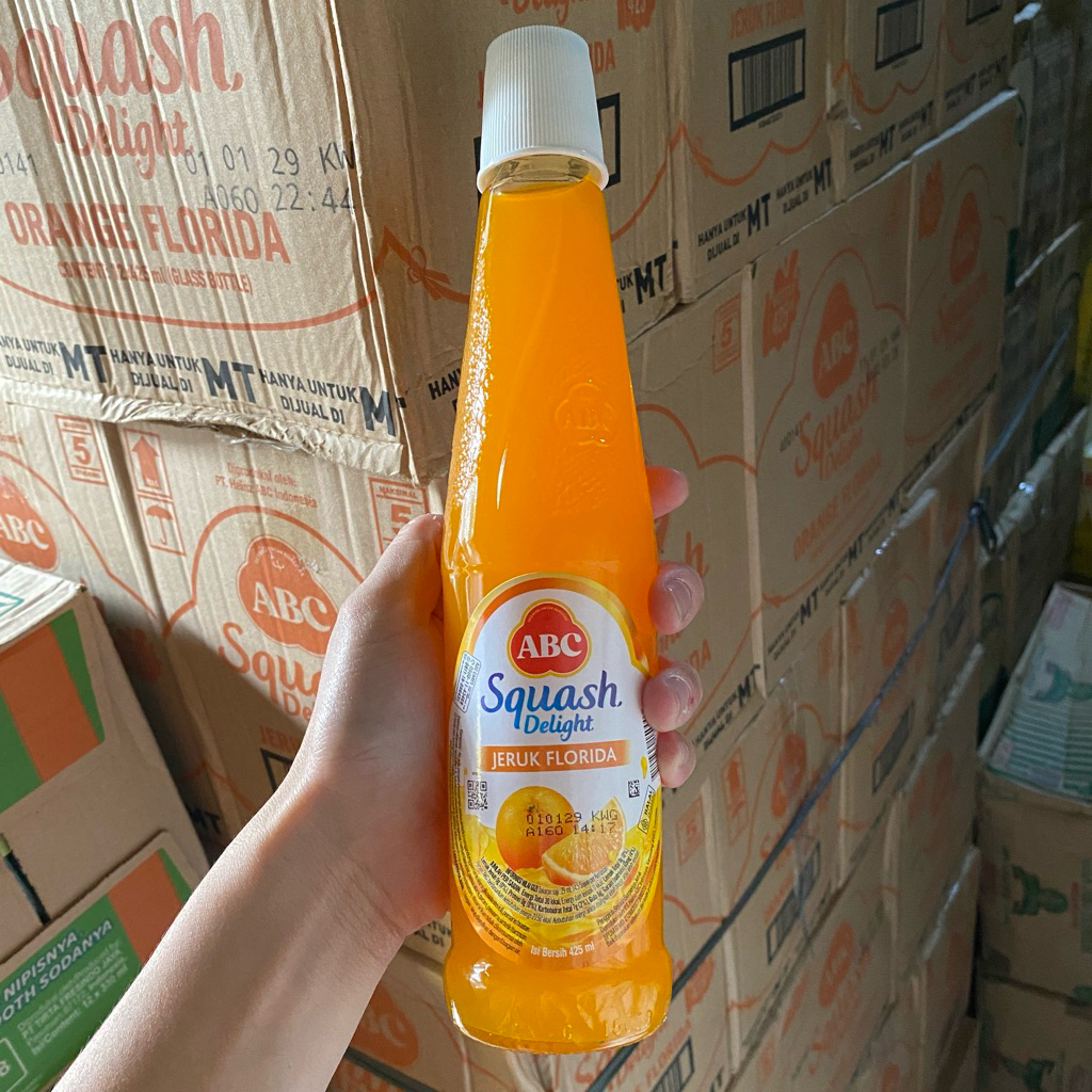 Sirup ABC Squash Delight Jeruk 1 Dus