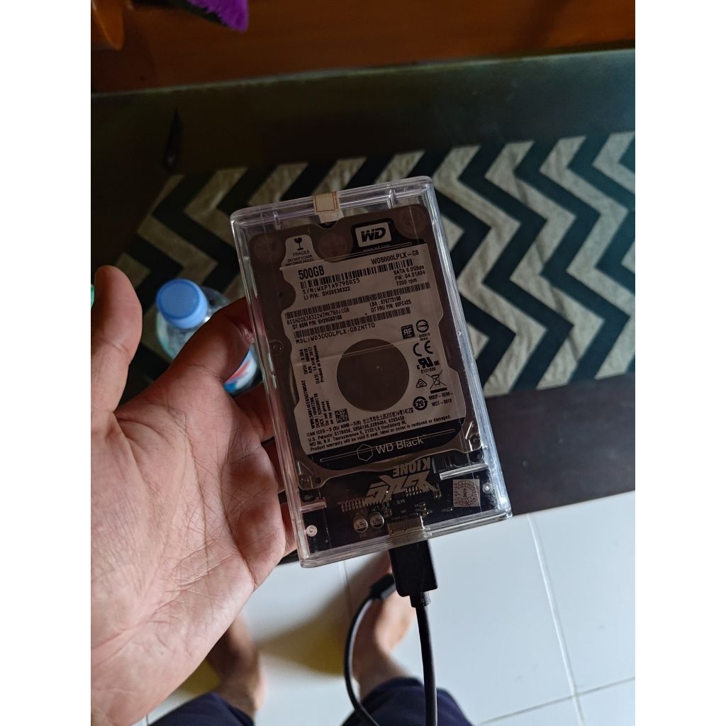 HDD EXTERNAL bekas ps4 500gb dapet 2biji harga pas