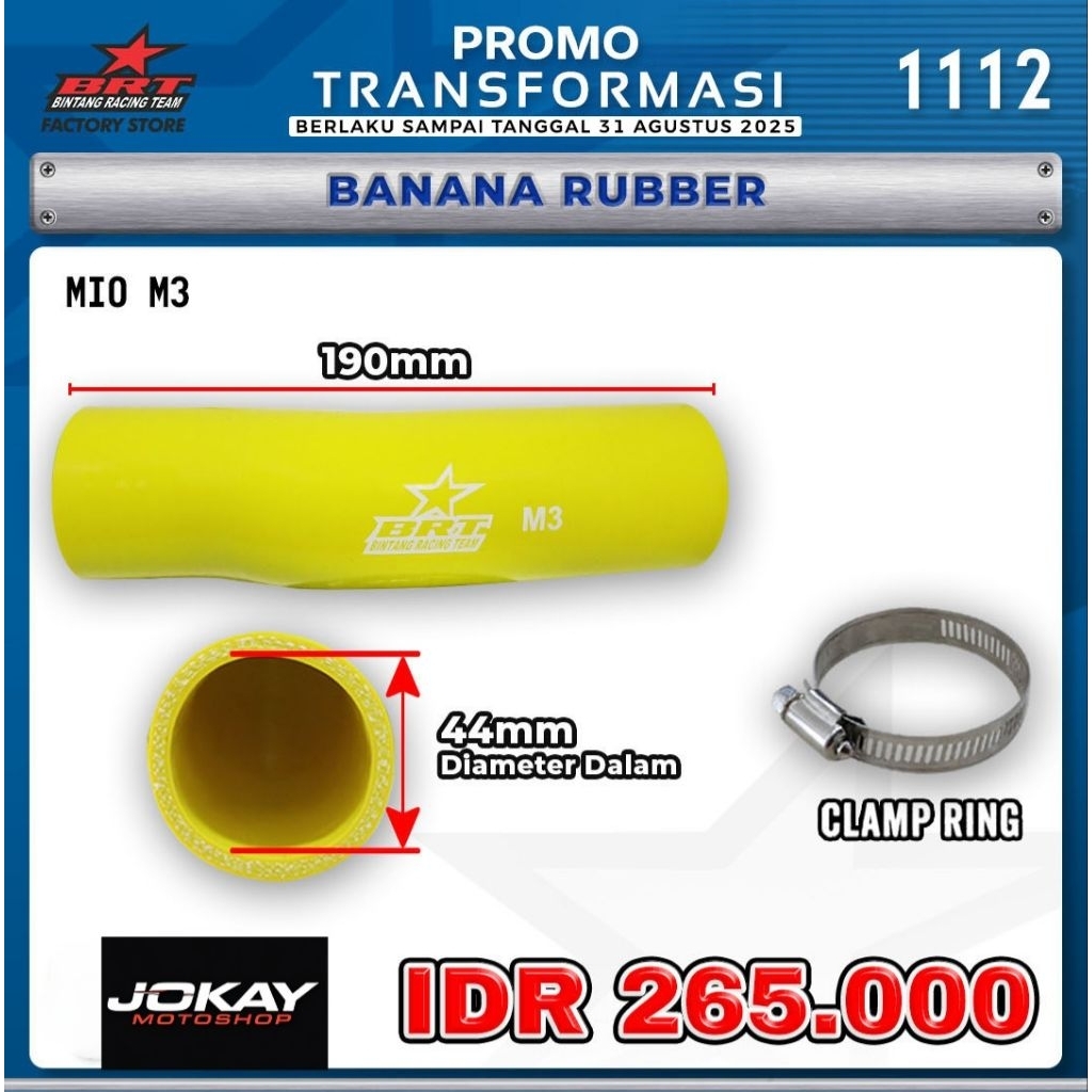 BANANA RUBBER BRT MIO M3